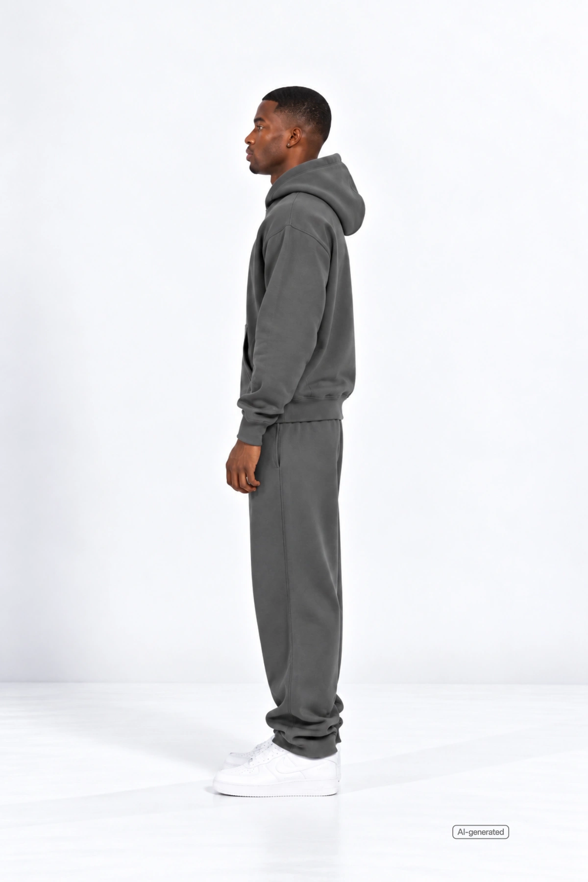 Logo Jogger Magnet Gray