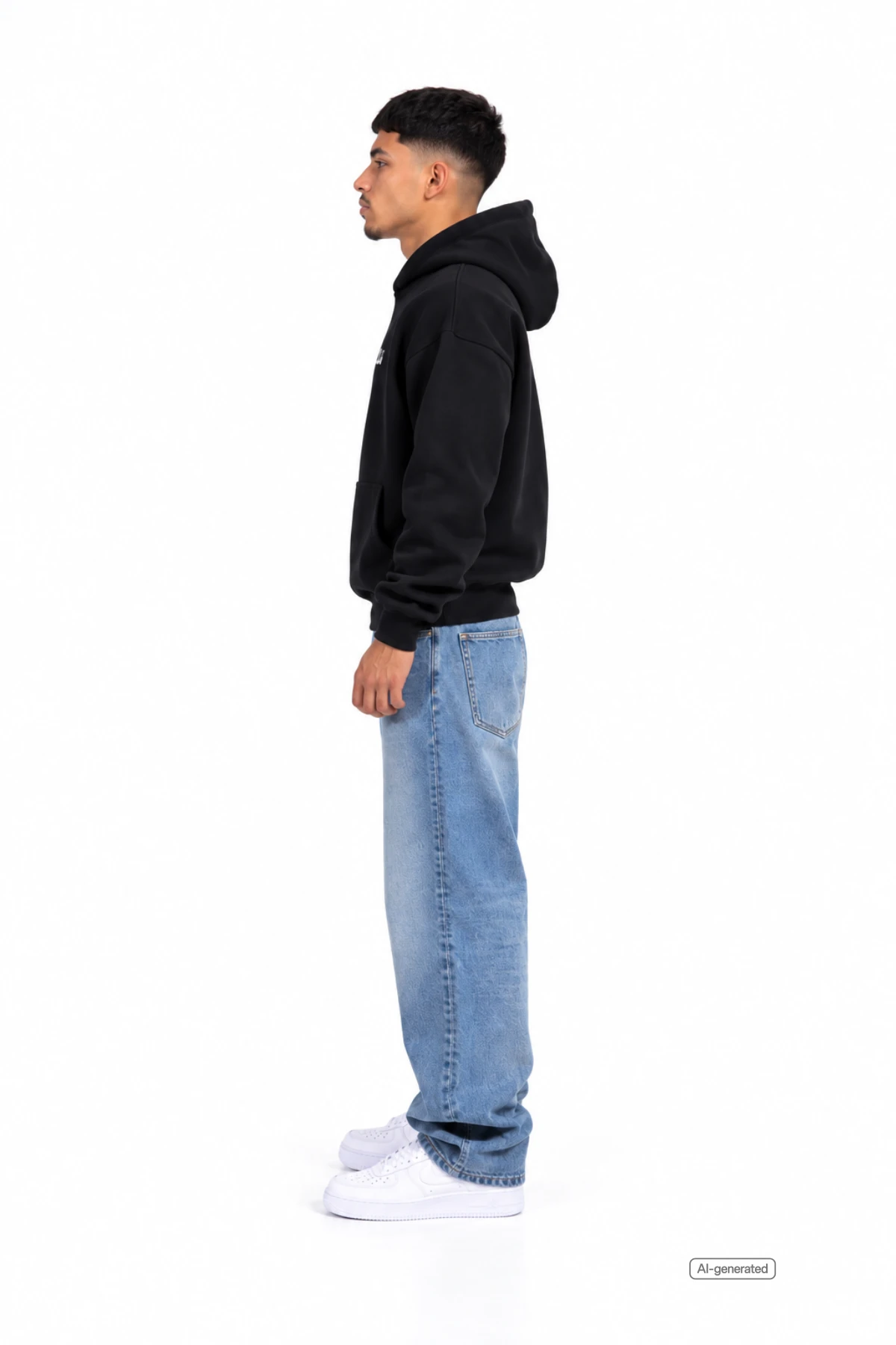LDID Ultra Heavy Oversized Hoodie Black