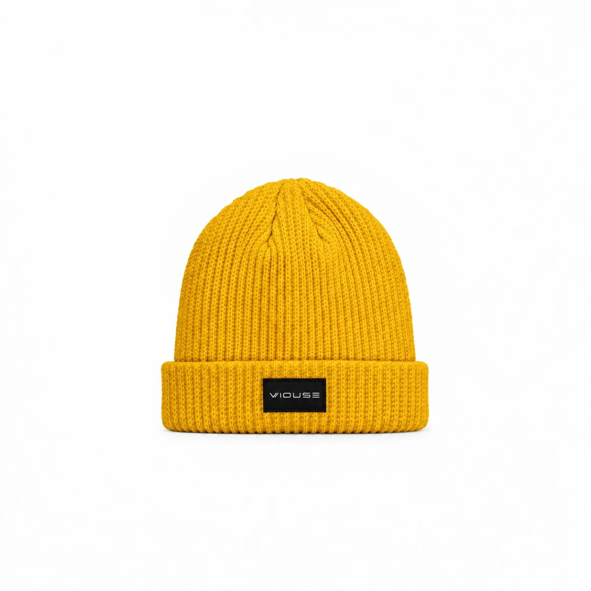 Logo Stick Rip Beanie Gold