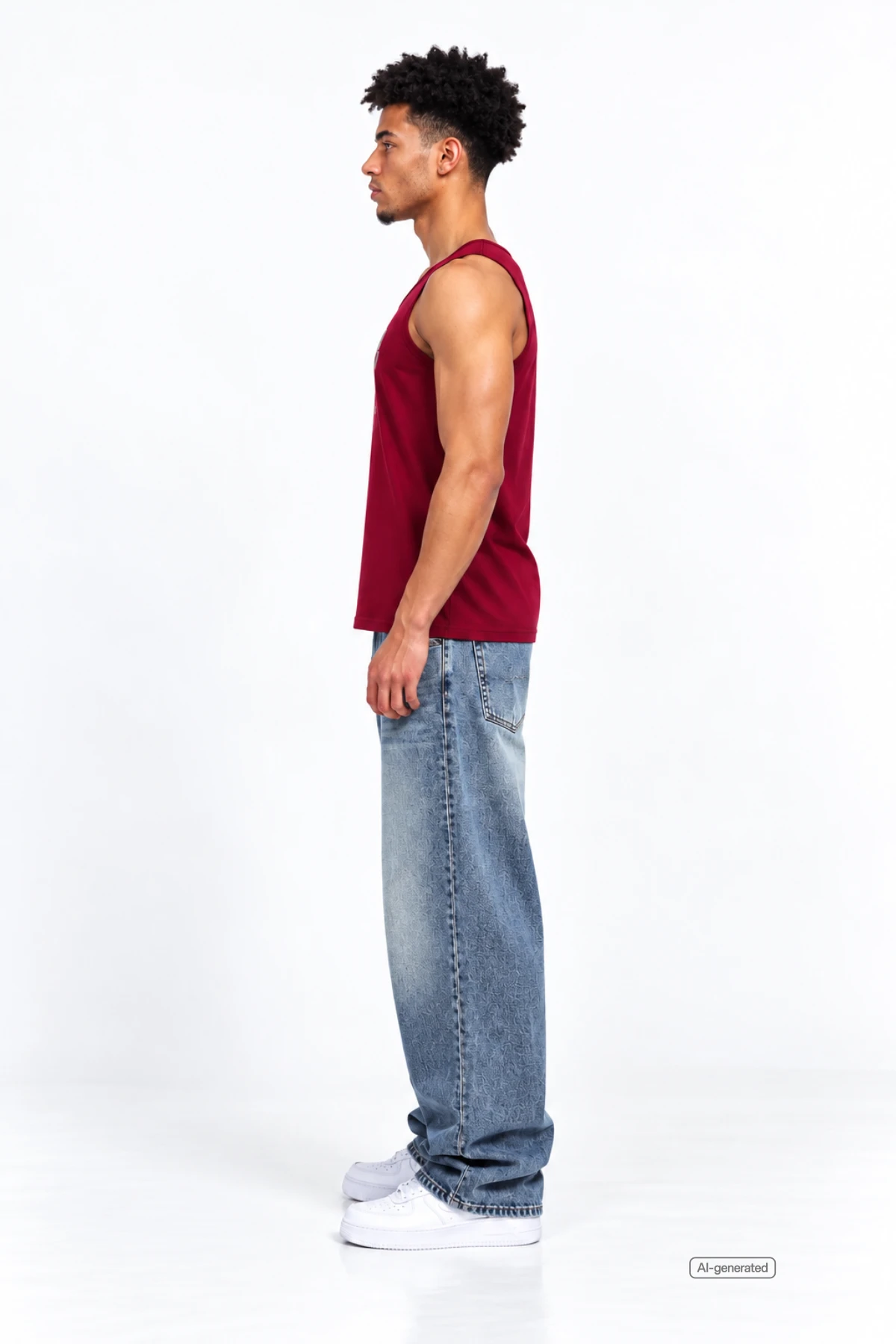 Cali Trend Tanktop Burgundy