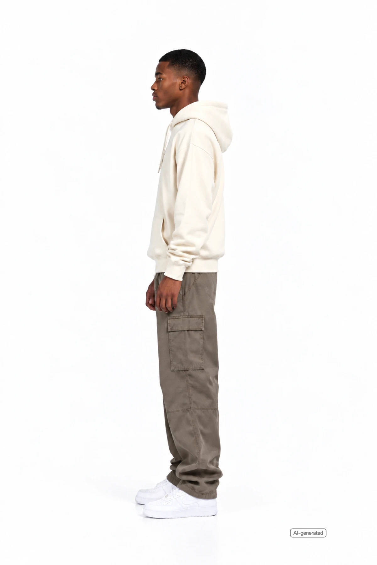 C.M. Heavy Hoodie Sand