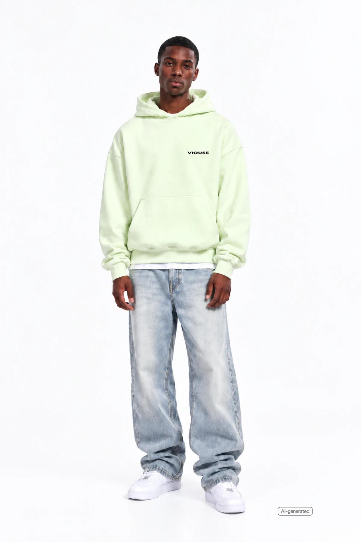 L.O.L Ultra Heavy Oversized Hoodie Lightmint