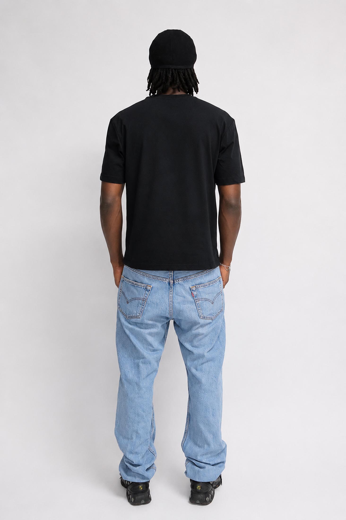 College Kashan Sorana Black Tee
