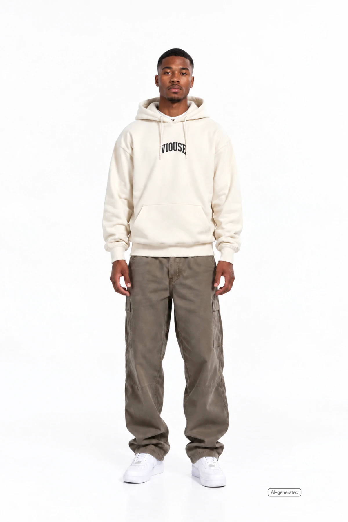 C.M. Heavy Hoodie Sand