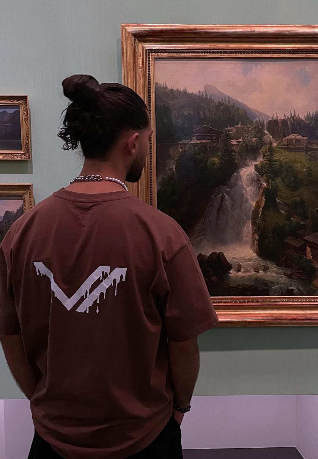 Blob Heavy Oversize Brown Tee Blob Heavy Oversize Brown Tee