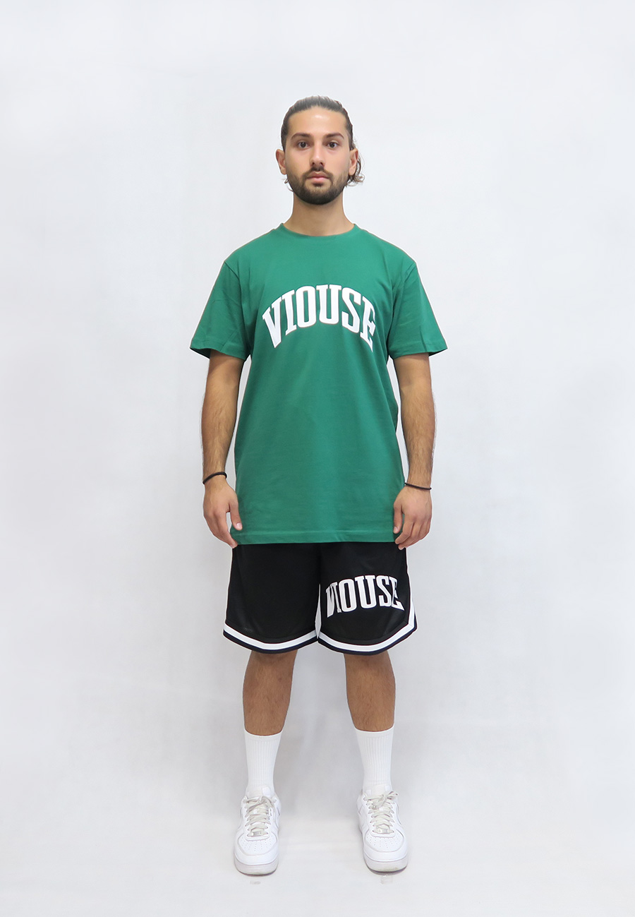 College Round Neck Forest Green Tee College Round Neck Forest Green Tee