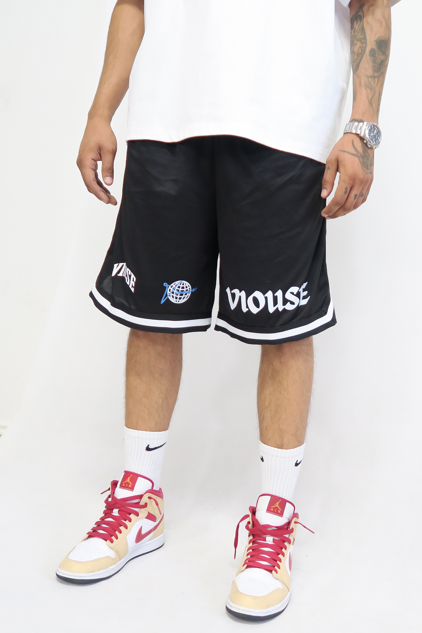 Basketball ALLSTARS Mesh Shorts Black Basketball ALLSTARS Mesh Shorts Black