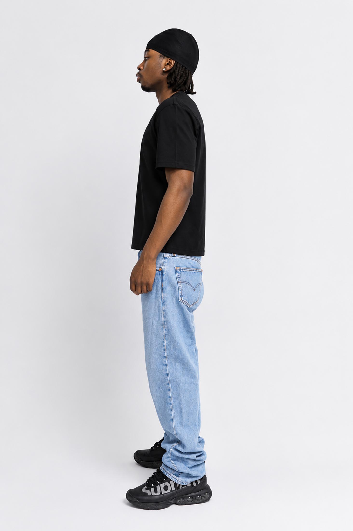 College Kashan Sorana Black Tee