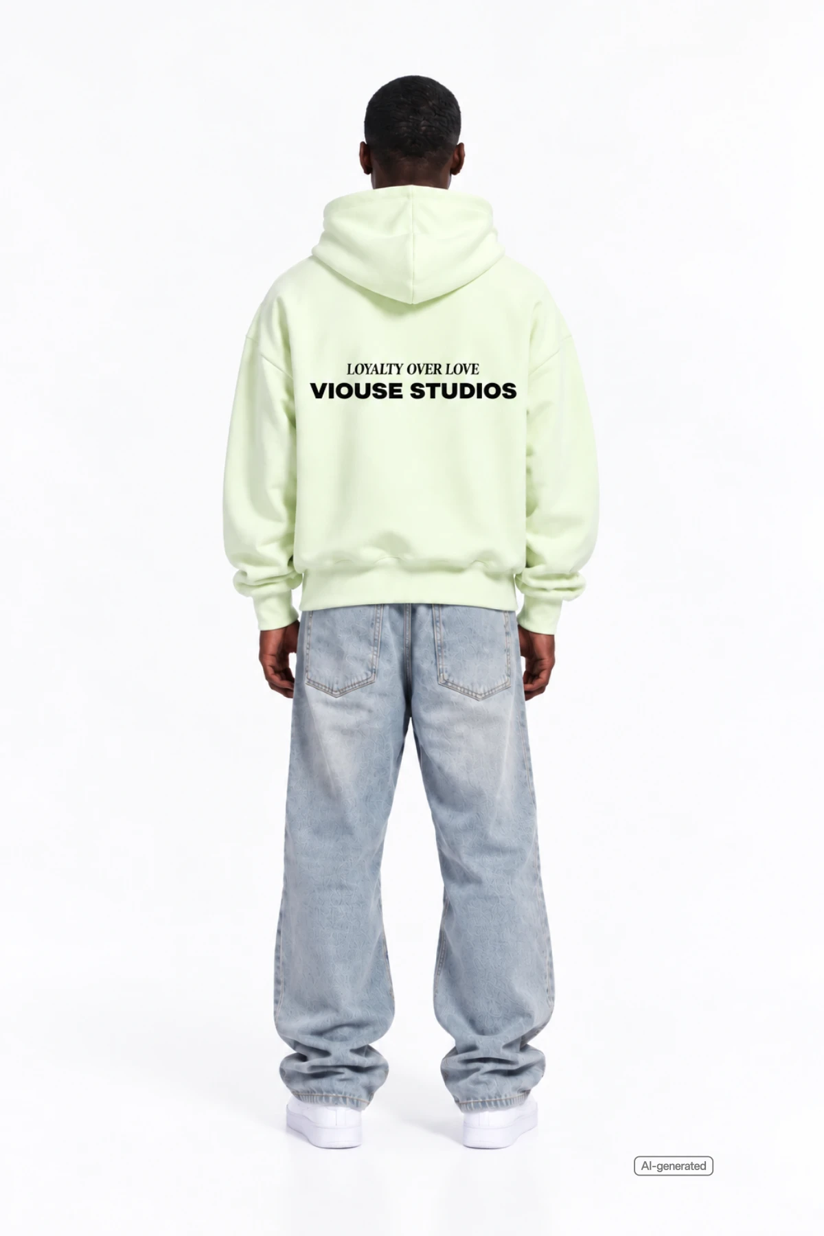 L.O.L Ultra Heavy Oversized Hoodie Lightmint