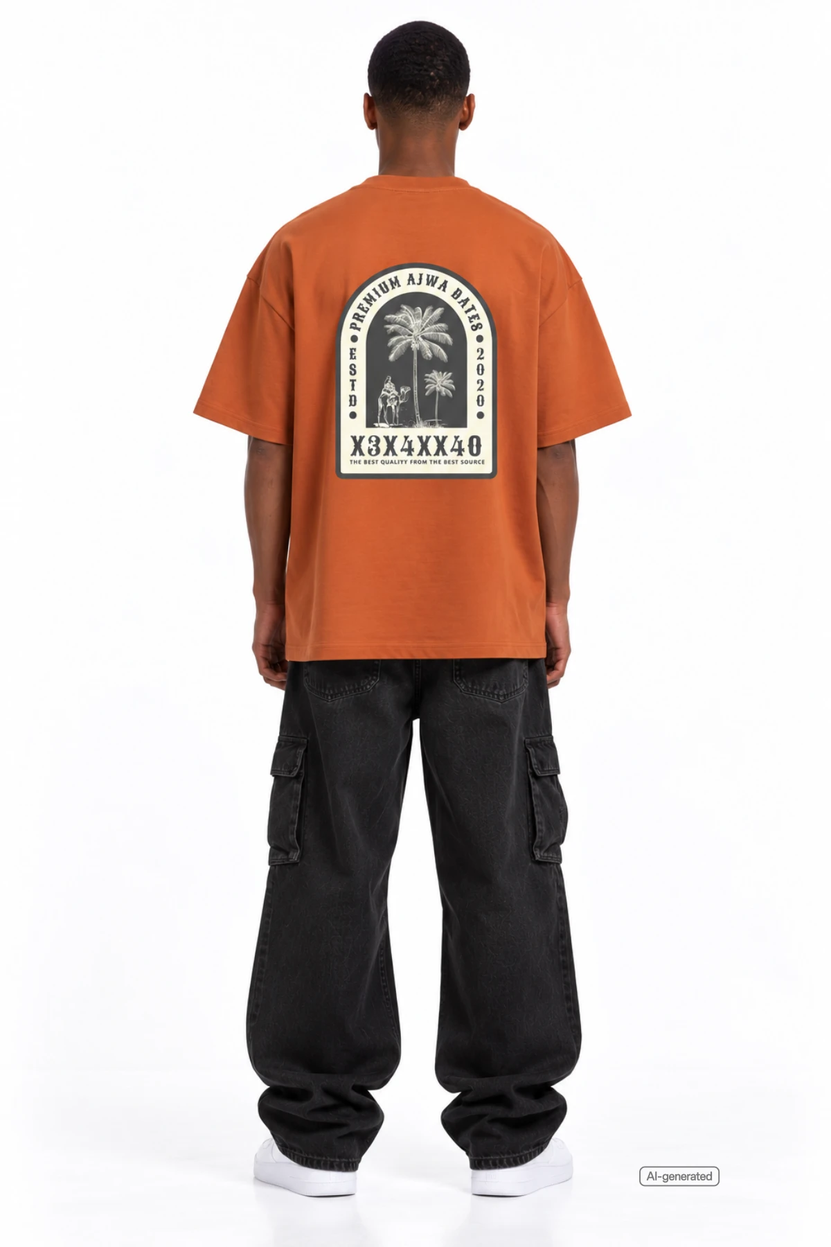 X3X4XX40 Heavy Oversize Toffee Tee