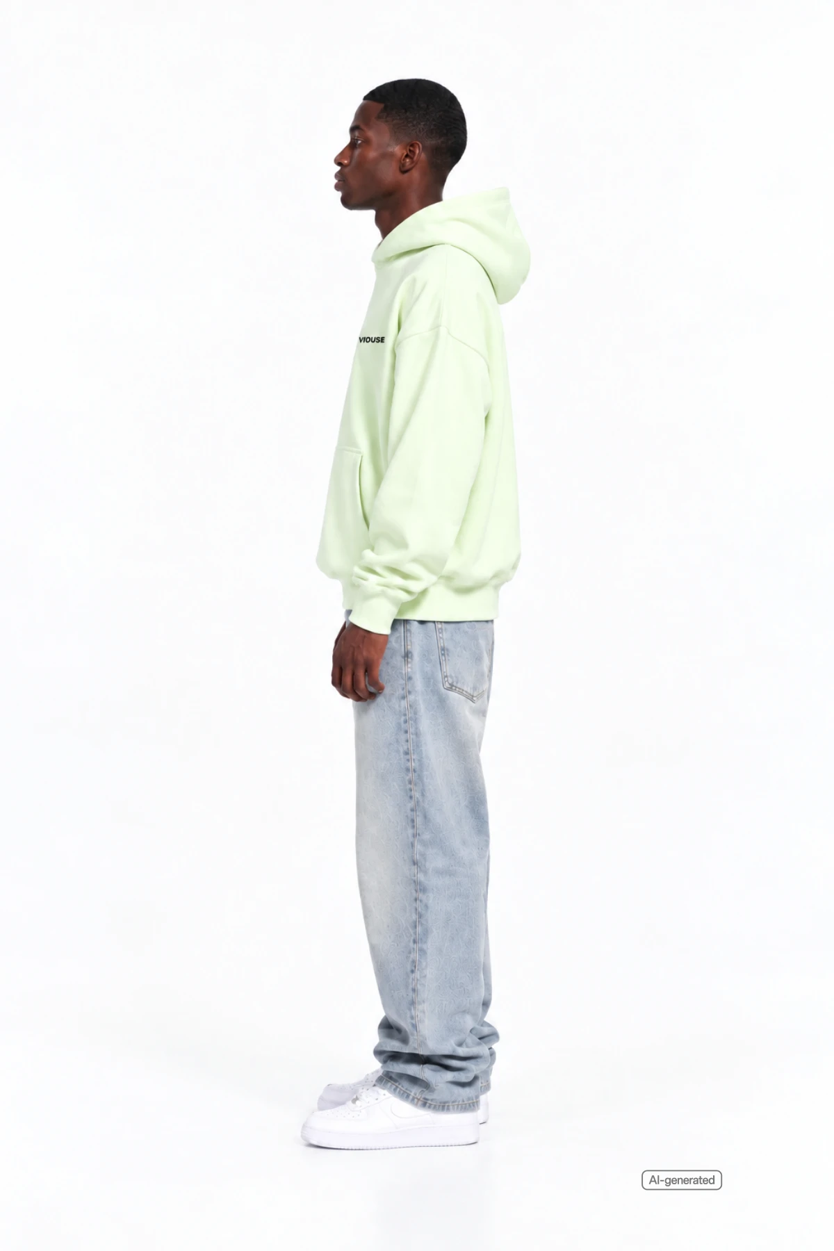 L.O.L Ultra Heavy Oversized Hoodie Lightmint