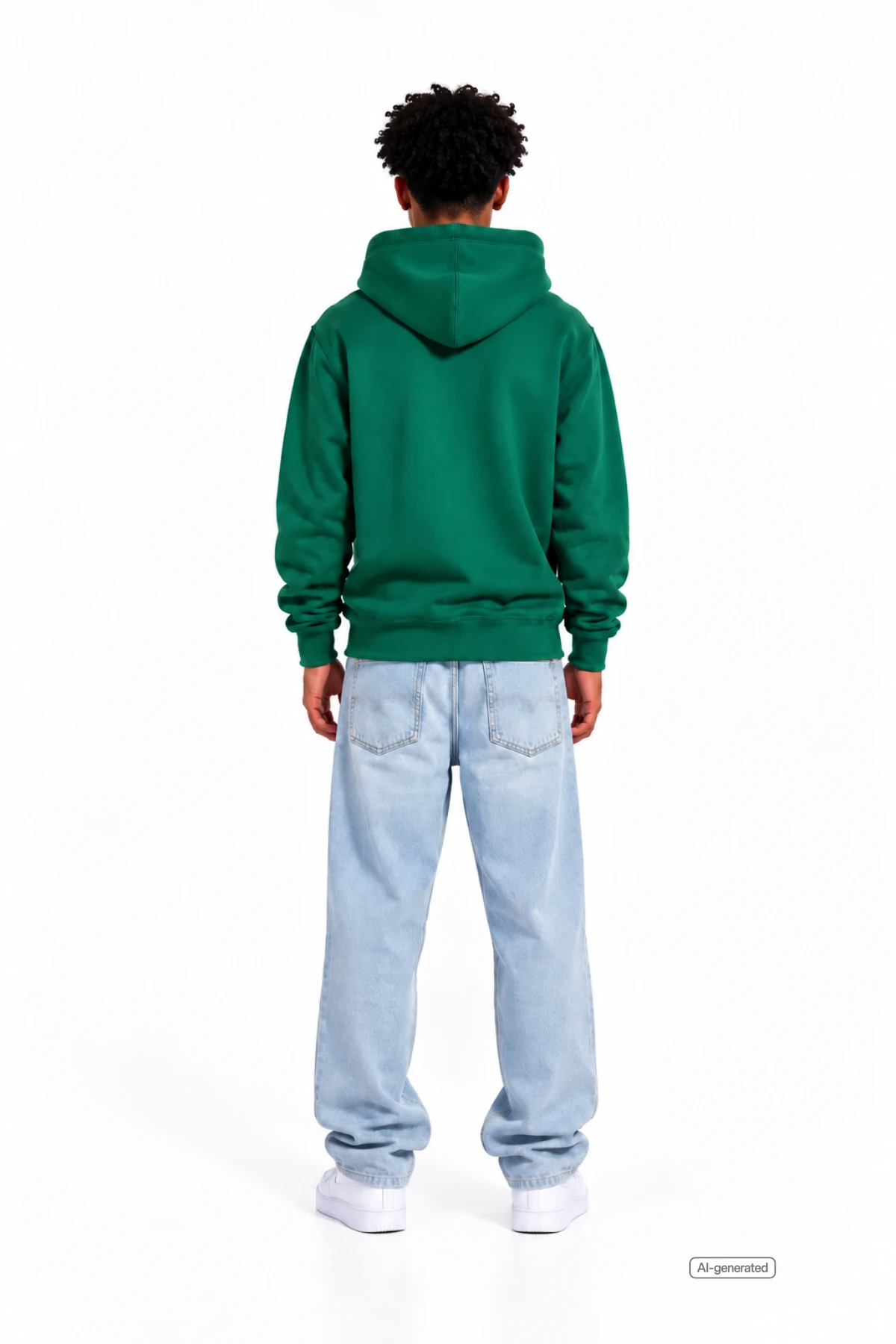 C.M. Heavy Hoodie Forest Green