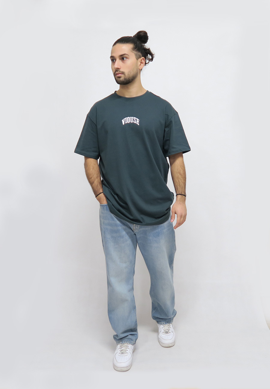 C.M Heavy Oversize Bottlegreen Tee C.M Heavy Oversize Bottlegreen Tee